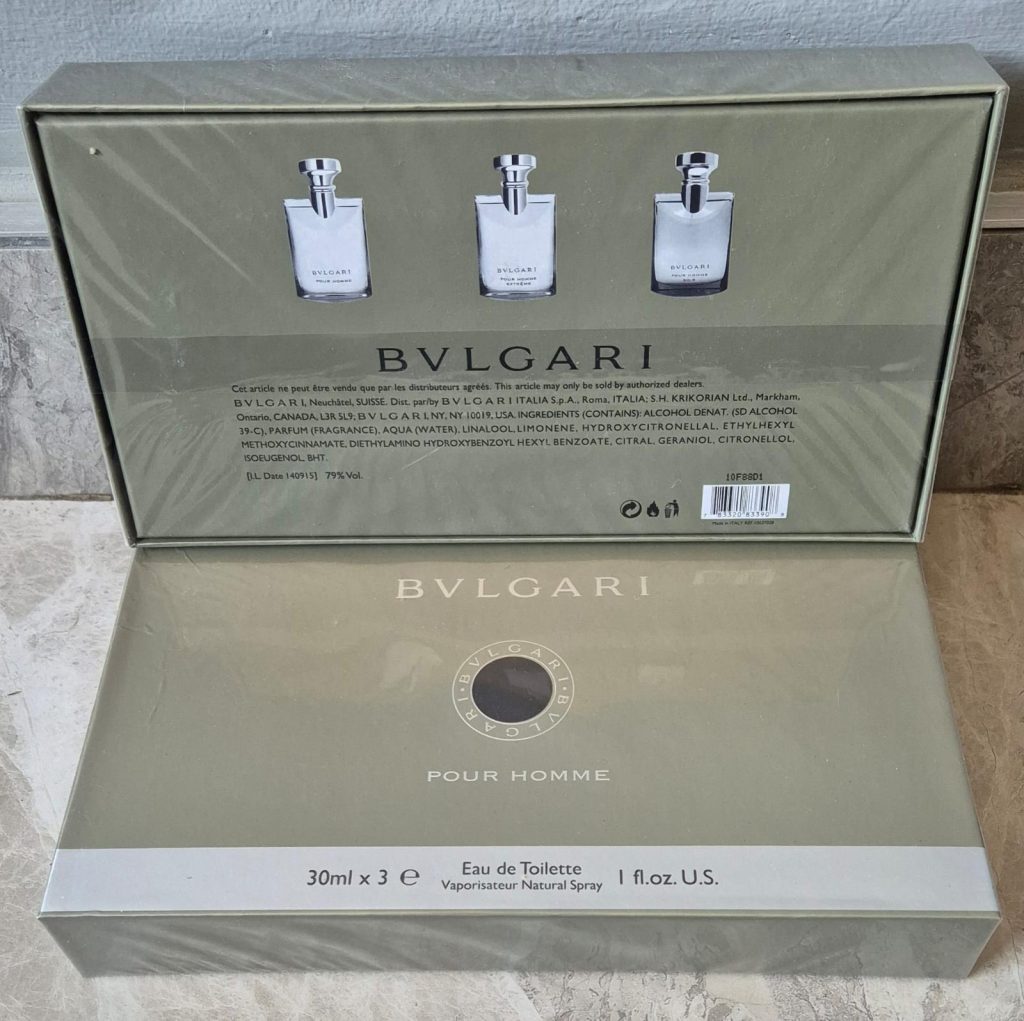 Bvlg Pour Homme Set (3x30ml) Men