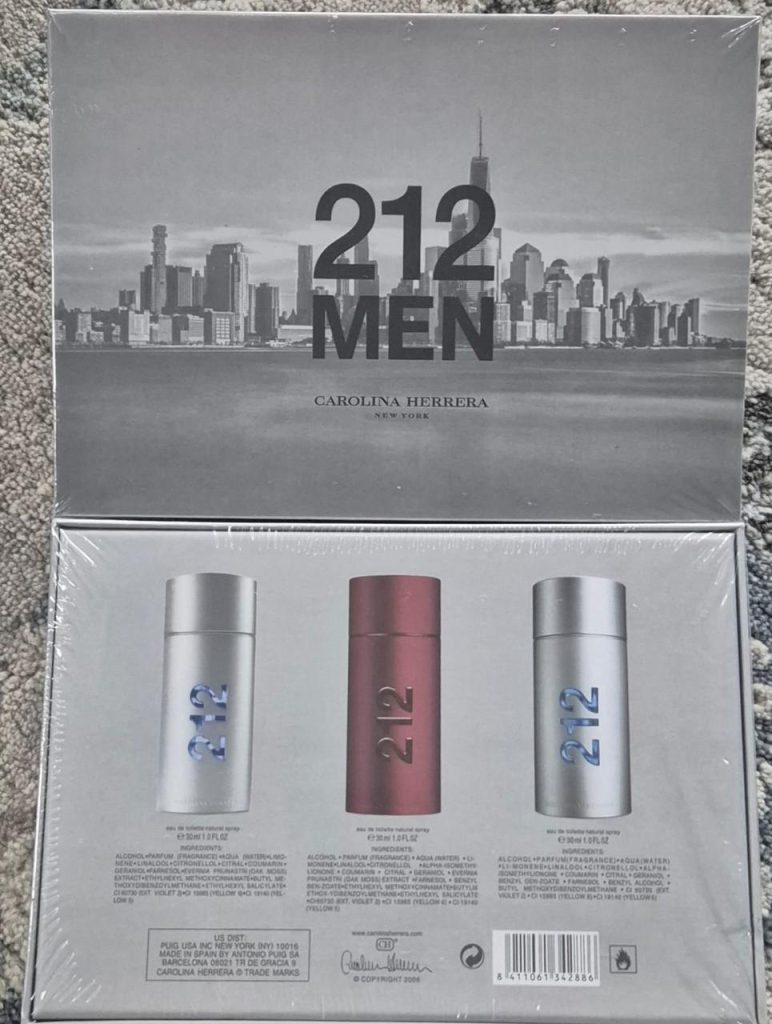 212 Men Set (3x30ml)