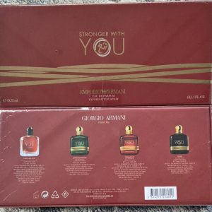 Emporio Armani Stronger With You Intensely/Sandalwood/Tobacco/Oud Set (4x35ml)