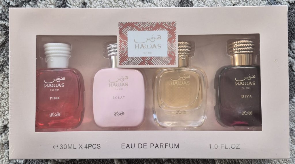 Hawas By Rasasi For Her Set (4x30ml)