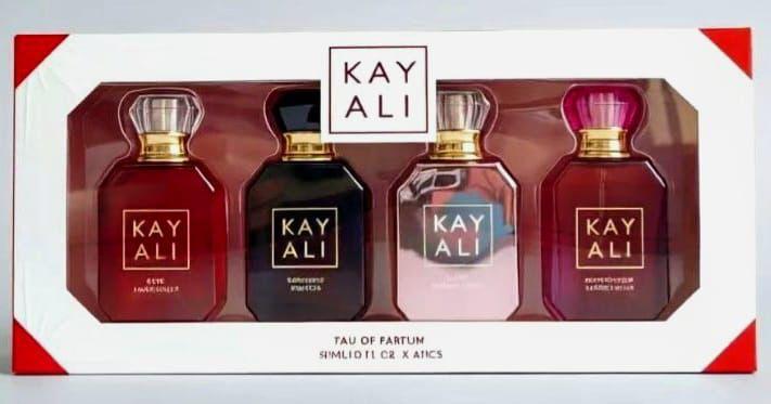 Kayali (Juicy Apple/ Kokomeili Elixir/Utopia Vanilla Coco/Fleur Majesty) Set (4x30ml)