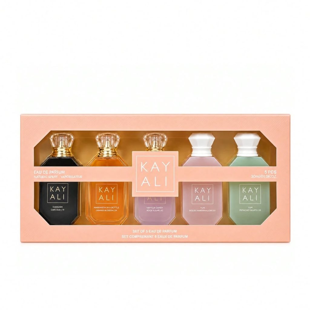 Kayali (Oudgasm Cafe Oud/Marrakesh/Vanilla Candy/Yum Pistachio/Yum Bougee Marshmallow) Set (5x30ml)